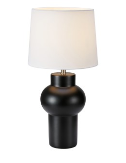 Markslojd SHAPE 1L Stołowa 1x40W czarny/biały 108449