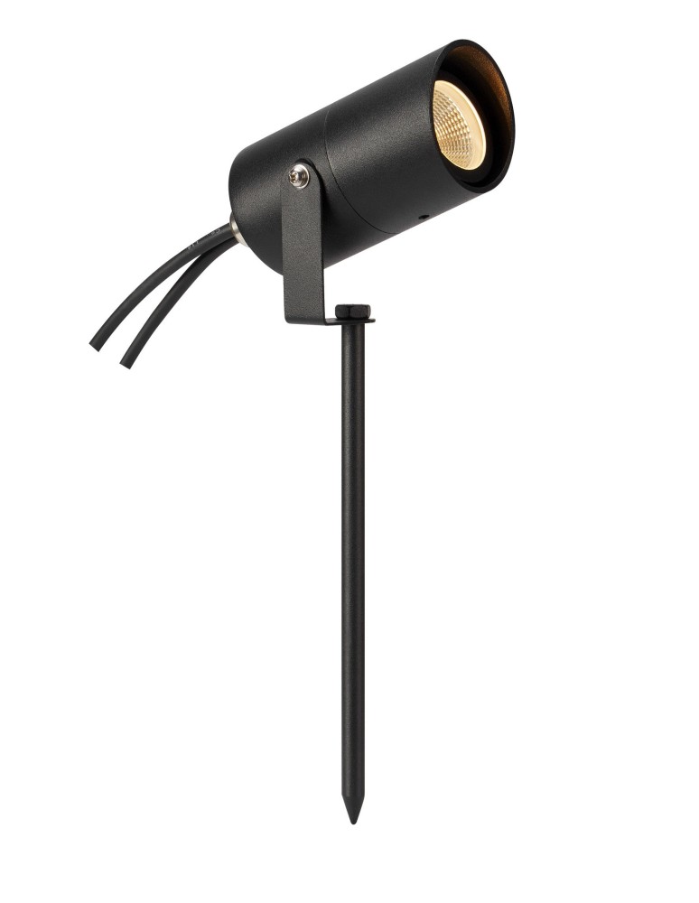 Markslojd GARDEN24 lamps - Markslojd GARDEN 24 Garden Spot 1x3.2W 3000K IP44 black/transparent 108483 - product kolory-swiatla.pl 1