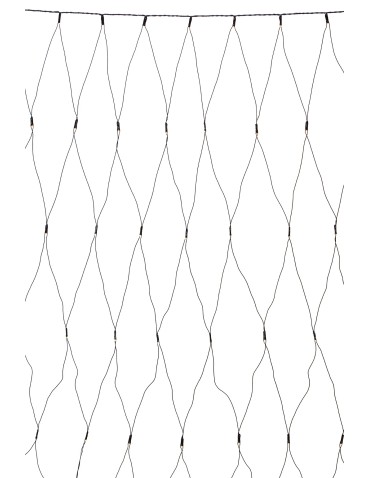 Markslojd GARDEN 24 LIGHT NET 160L Outdoor Lighting String 160x4W 2700K IP44 black/transparent 108178