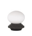 Scandinavian style table lamps - Markslojd AMFI 1L Table E27 1x60W grey/white 108408 - product 1