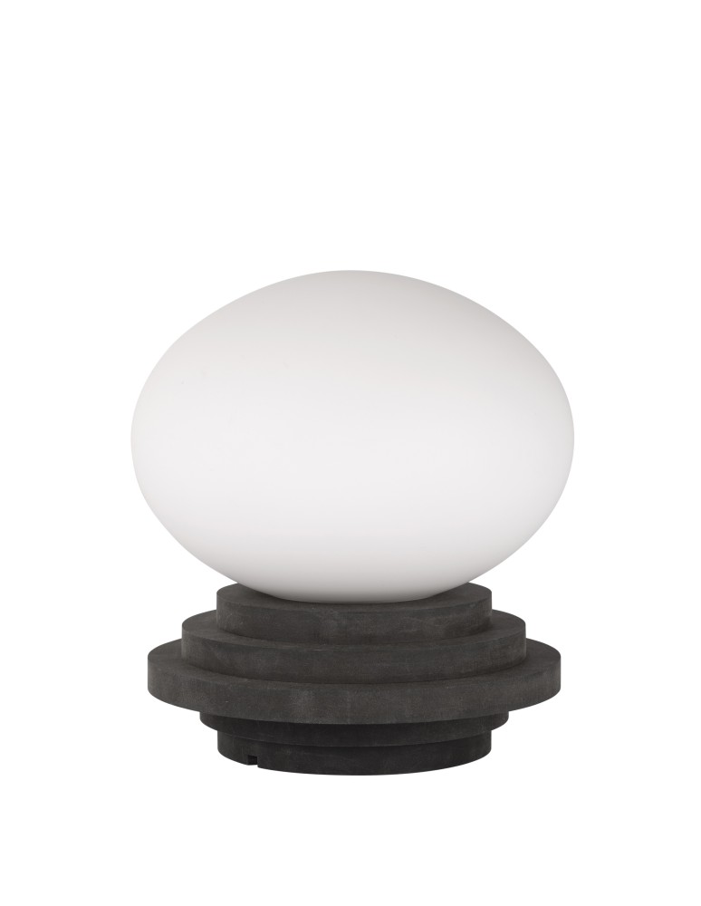 Scandinavian style table lamps - Markslojd AMFI 1L Table E27 1x60W grey/white 108408 - product kolory-swiatla.pl 1