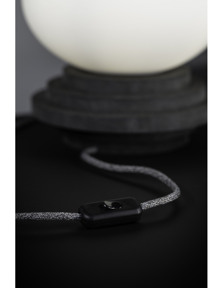 Scandinavian style table lamps - Markslojd AMFI 1L Table E27 1x60W grey/white 108408 - product kolory-swiatla.pl 4