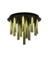 Markslojd GOCCE 13L G9 13x10W black/gold ceiling light 108504
