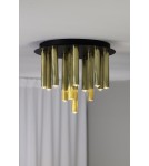 Modern ceiling lamps - Markslojd GOCCE 13L G9 13x10W black/gold ceiling light 108504 - product 2