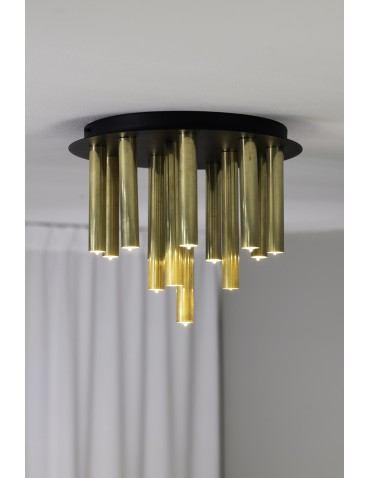 Markslojd GOCCE 13L G9 13x10W black/gold ceiling light 108504 - product 2