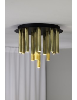 Markslojd GOCCE 13L Sufitowa G9 13x10W czarny/złoty 108504 - produkt 2