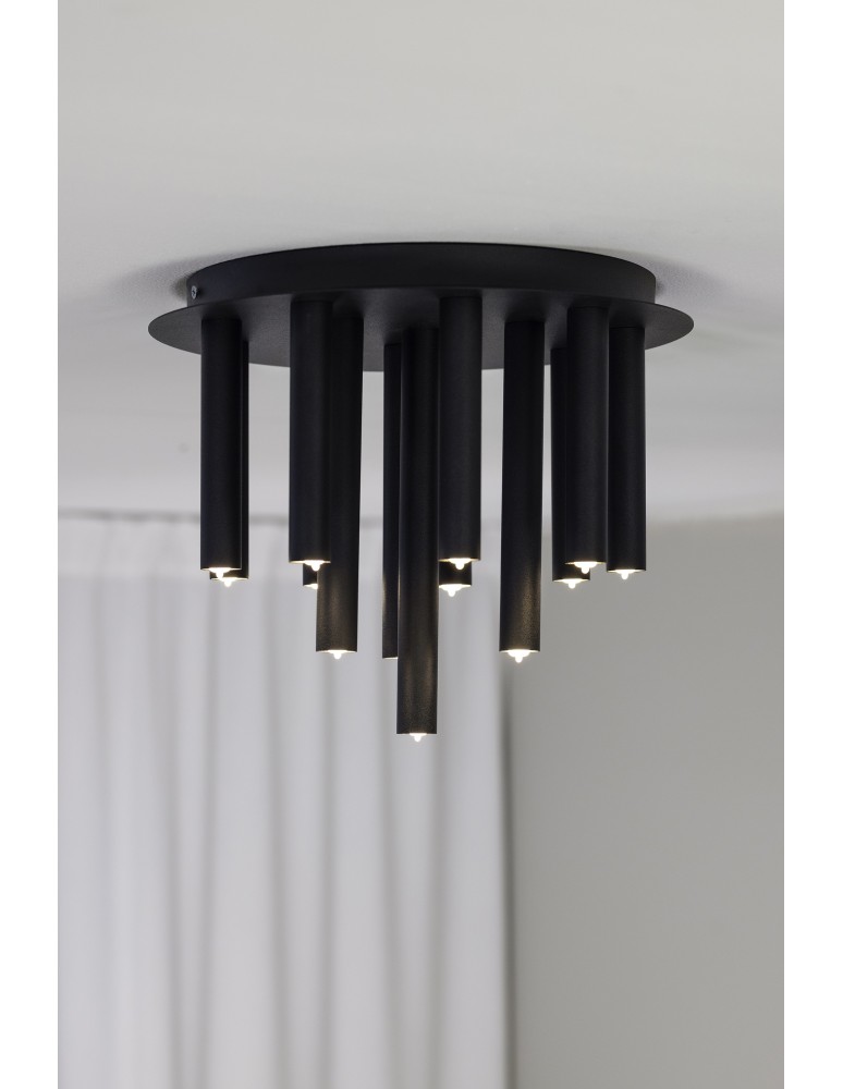 Modern ceiling lamps - Markslojd GOCCE 13L G9 13x10W ceiling light black 108505 - product kolory-swiatla.pl 2