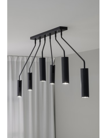 Markslojd RAMUS 6L GU10 ceiling light 6x35W black 108508 - product 2