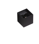 Outdoor wall lamps - Azzardo GAMBINO 1 IP54 2x3W 500lm 3000K Outdoor Black Wall Mount AZ4148. - product 1