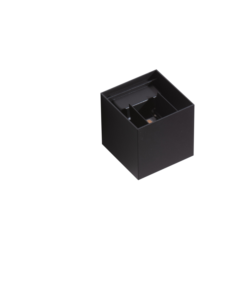 Outdoor wall lamps - Azzardo GAMBINO 1 IP54 2x3W 500lm 3000K Outdoor Black Wall Mount AZ4148. - product kolory-swiatla.pl 1