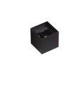 View Azzardo GAMBINO 1 IP54 2x3W 500lm 3000K Outdoor Black Wall Mount AZ4148.