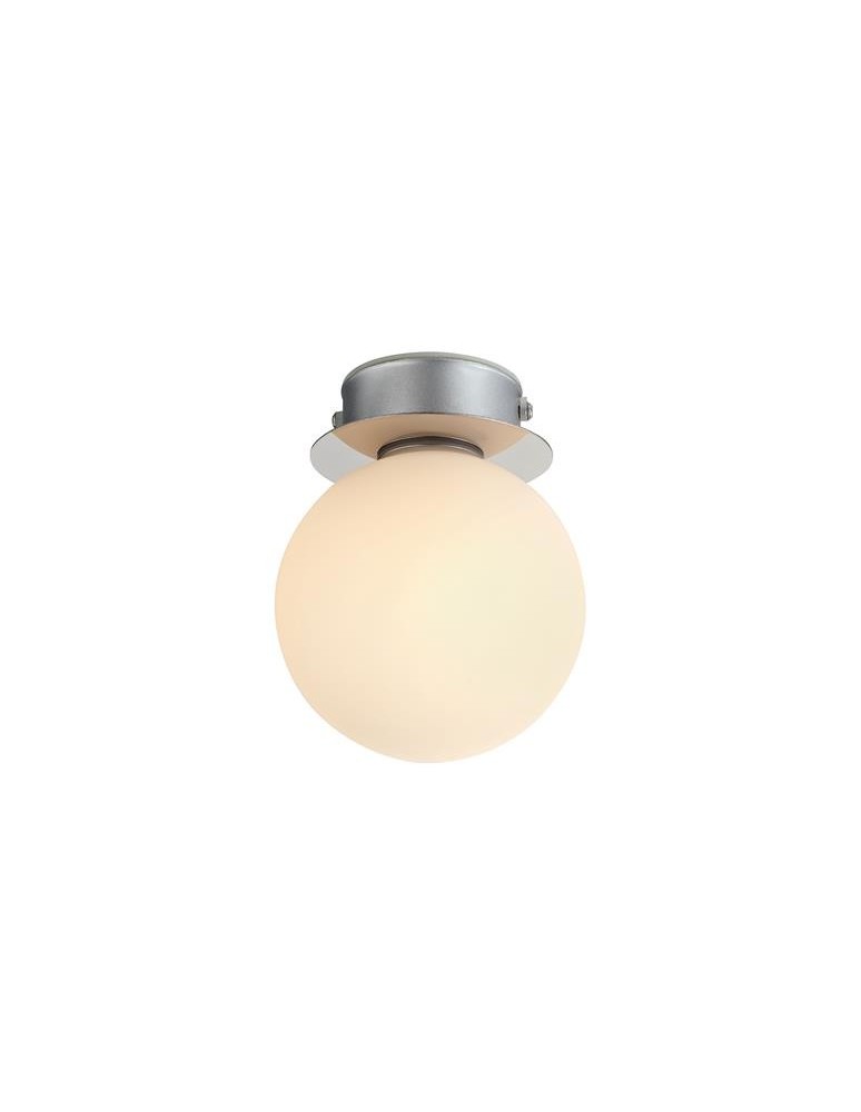 Hermetic plafonds - Markslojd MINI CEILING/WALL 1L G9 1x18W IP44 chrome/white 108065 - product kolory-swiatla.pl 1