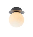 Hermetic plafonds - Markslojd MINI CEILING/WALL 1L G9 1x18W 2800K IP44 black/white 108344 - product 1