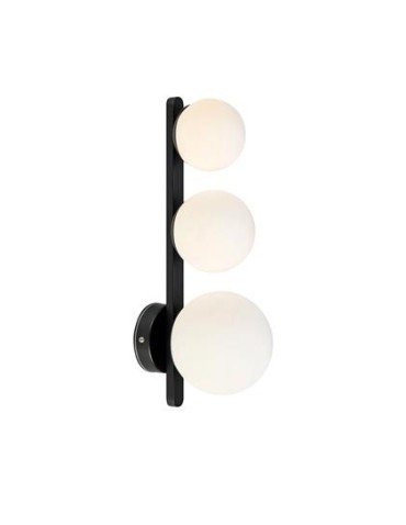Markslojd PURO WALL 3L Wall lamp G9 3x20W IP44 black/white 108349