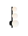 Markslojd PURO WALL 3L Wall lamp G9 3x20W IP44 black/white 108349