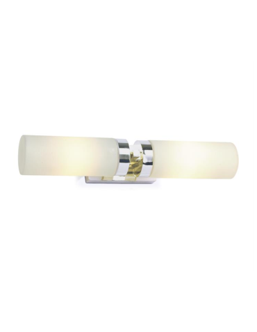 Markslojd STELLA Wall lamp E14 2x40W IP44 chrome/white 234844,450712