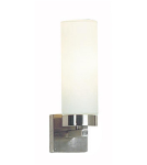 Bathroom wall lamps - Markslojd STELLA Wall lamp E14 1x40W IP44 chrome/white 234744,450712 - product 1
