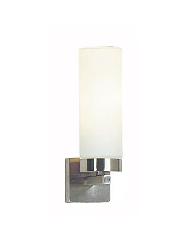 Bathroom wall lamps - Markslojd STELLA Wall lamp E14 1x40W IP44 chrome/white 234744,450712 - product kolory-swiatla.pl 1