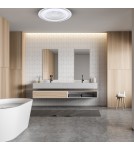 Fans with lighting - Milagro LED Plafondier ZONDA SILVER 48W with fan ML8503 - product 6