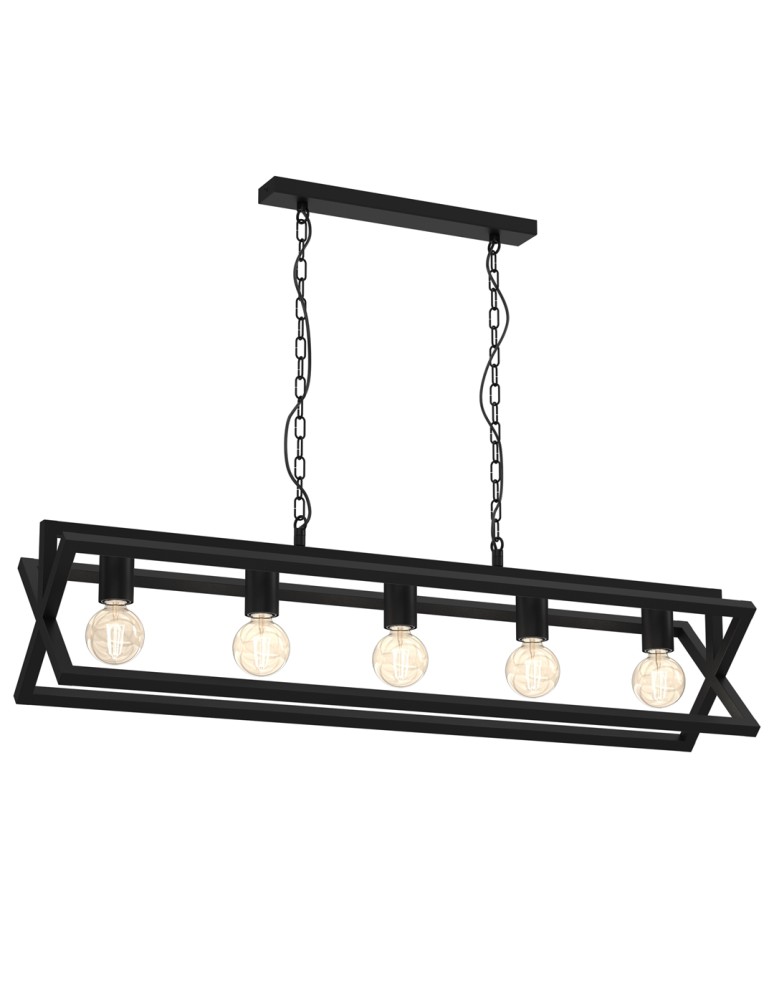 Pendant lamps - Milagro ARNOLD 5xE27 pendant lamp MLP8564 - product kolory-swiatla.pl 1