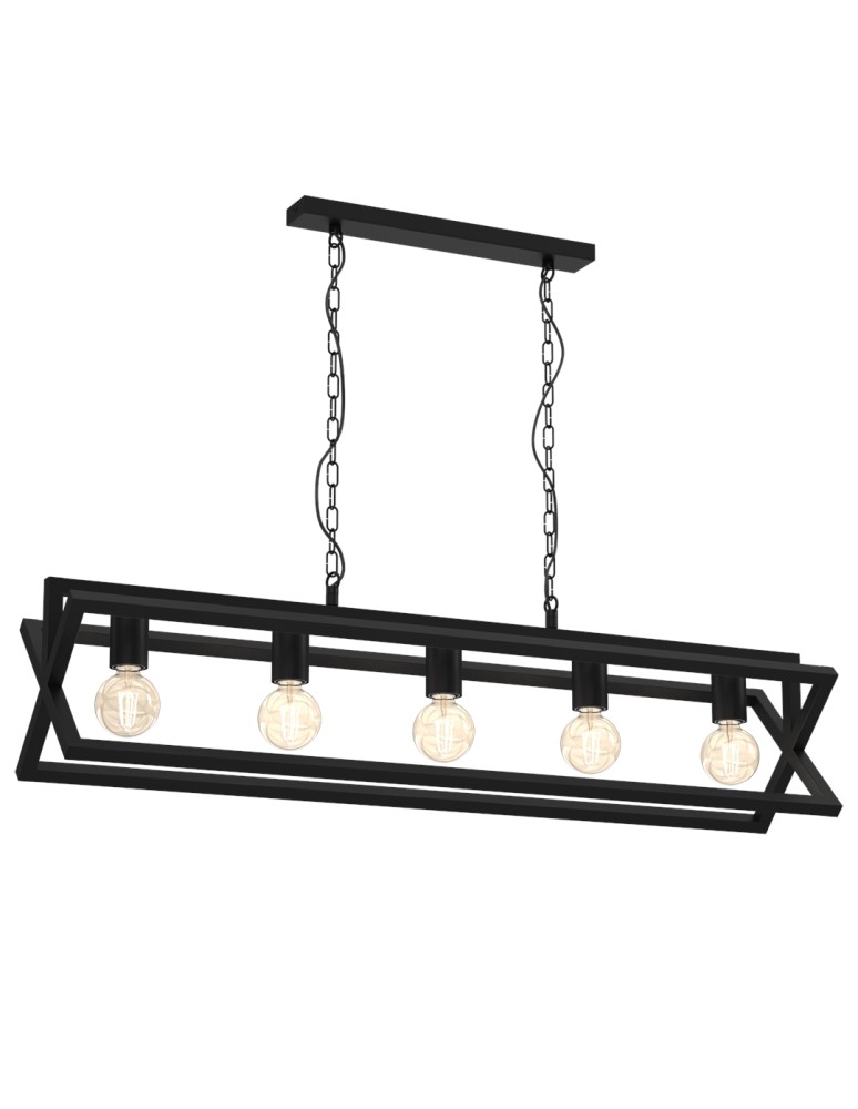 Pendant lamps - Milagro ARNOLD 5xE27 pendant lamp MLP8564 - product kolory-swiatla.pl 7