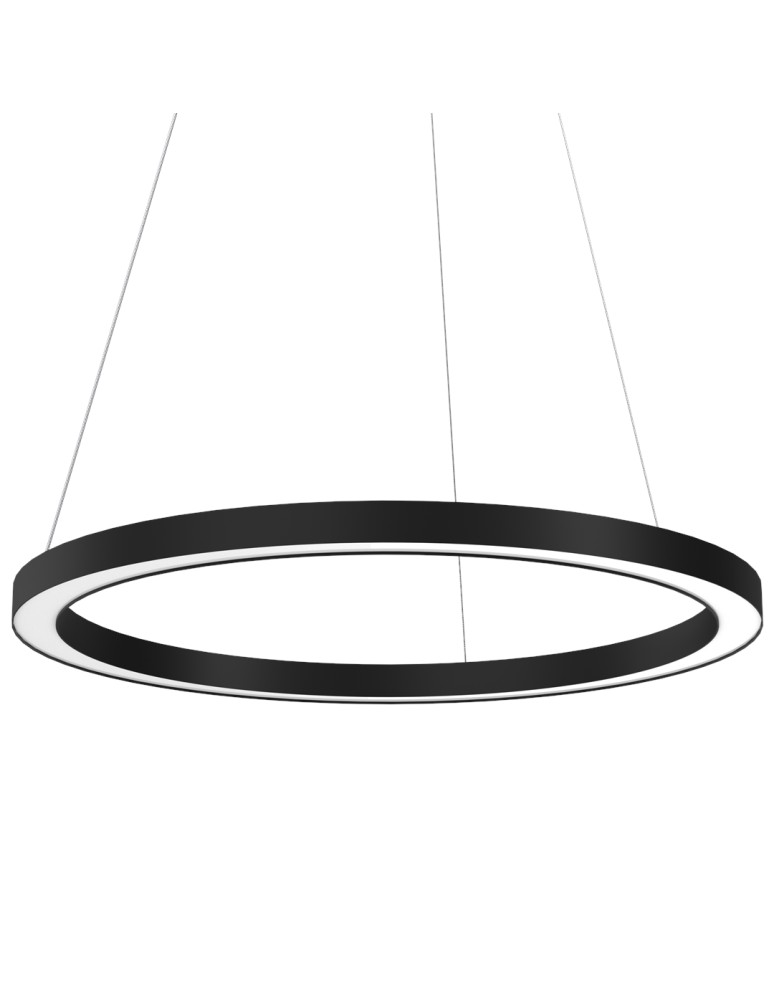Pendant lamps circles - Milagro GALAXIA BLACK 26W LED pendant lamp ML8420 - product kolory-swiatla.pl 2