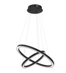 Pendant lamps circles - Milagro GALAXIA BLACK 46W LED pendant lamp ML8422 - product 8
