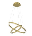 Pendant lamps circles - Milagro GALAXIA GOLD 46W LED pendant lamp ML8423 - product 7
