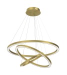 Pendant lamps circles - Milagro GALAXIA GOLD 85W LED pendant lamp ML8425 - product 1