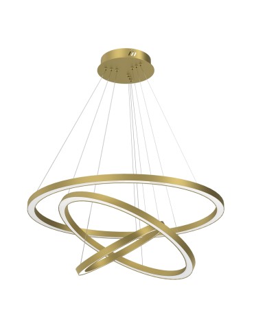 Milagro GALAXIA GOLD 85W LED pendant lamp ML8425