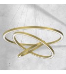 Pendant lamps circles - Milagro GALAXIA GOLD 85W LED pendant lamp ML8425 - product 5