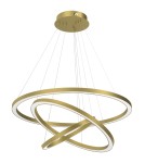 Pendant lamps circles - Milagro GALAXIA GOLD 85W LED pendant lamp ML8425 - product 9