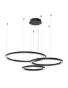 Milagro GALAXIA BLACK 85W LED pendant lamp ML8789