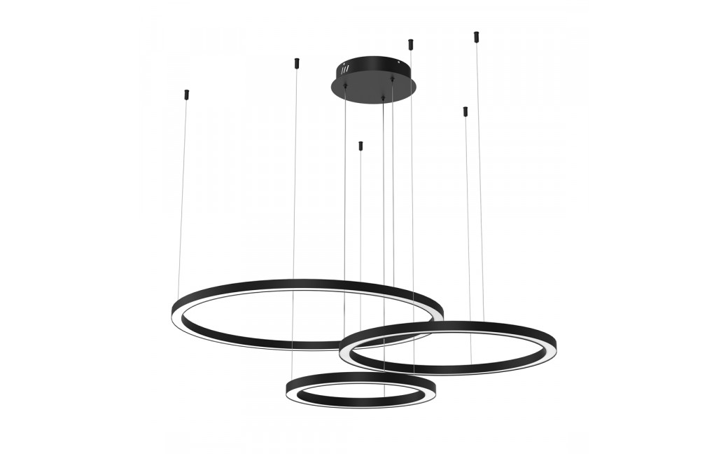 Milagro Lampa wisząca GALAXIA BLACK 85W LED ML8789