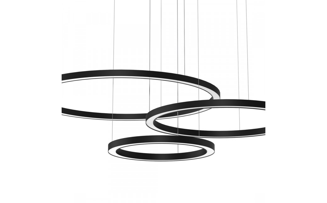 Milagro Lampa wisząca GALAXIA BLACK 85W LED ML8789