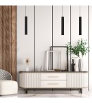 Pendant lamps - Milagro HUDSON BLACK 1xGU10 pendant lamp MLP8791 - product 3