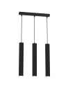 Milagro Lampa wisząca HUDSON BLACK 3xGU10 MLP8792