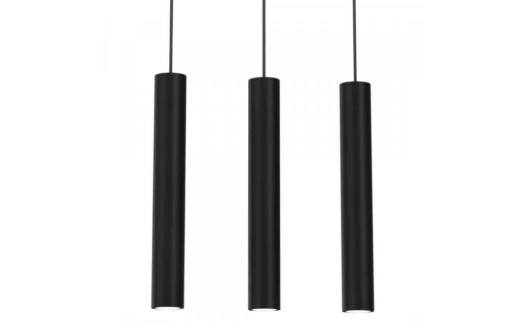 Milagro Lampa wisząca HUDSON BLACK 3xGU10 MLP8792