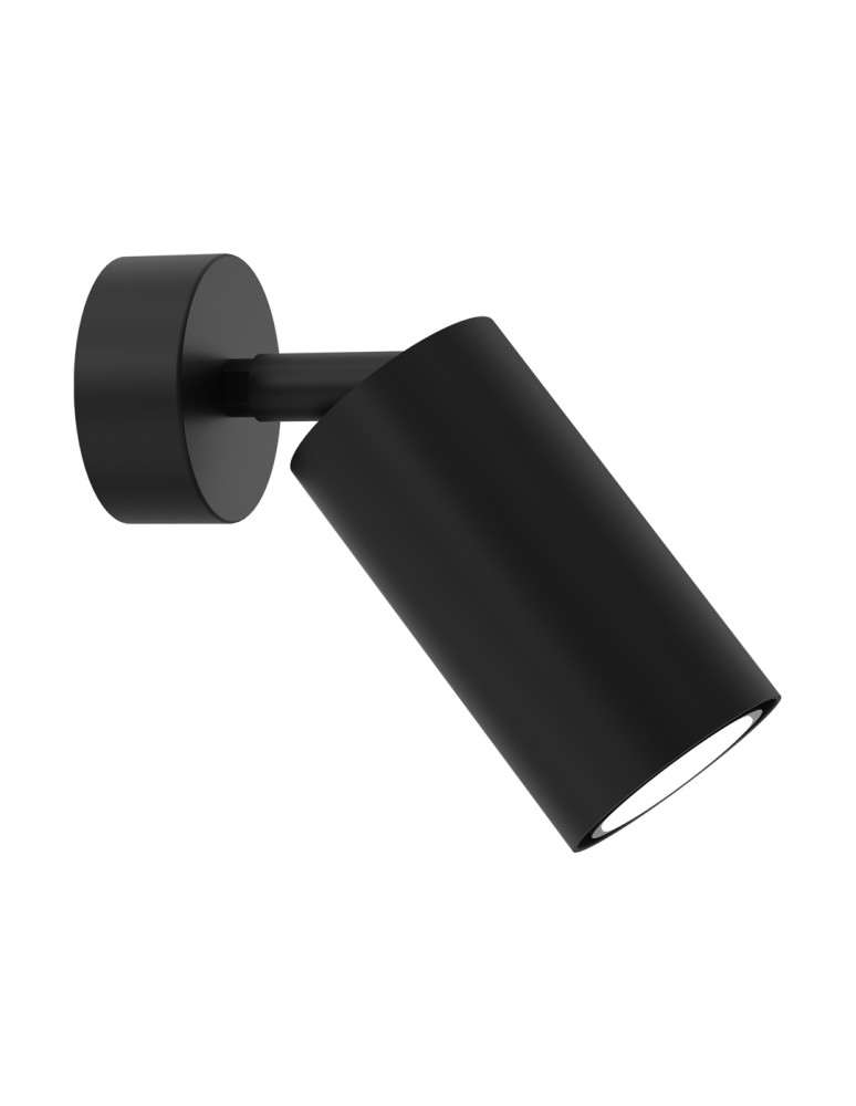Adjustable wall lamps - Milagro Wall lamp HUDSON BLACK 1xGU10 MLP8794 - product kolory-swiatla.pl 1