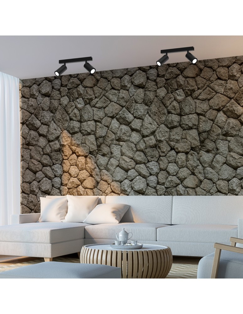 Spotlight ceiling lamps - Milagro HUDSON BLACK 2xGU10 ceiling lamp MLP8795. - product kolory-swiatla.pl 3