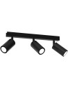 Milagro Lampa sufitowa HUDSON BLACK 3xGU10 MLP8796