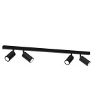 Spotlight ceiling lamps - Milagro HUDSON BLACK 4xGU10 MLP8797 ceiling lamp. - product 6
