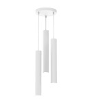 Pendant lamps - Milagro HUDSON WHITE 3xGU10 pendant lamp MLP8800 - product 6