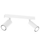 Spotlight ceiling lamps - Milagro HUDSON WHITE 2xGU10 MLP8802 ceiling lamp. - product 1