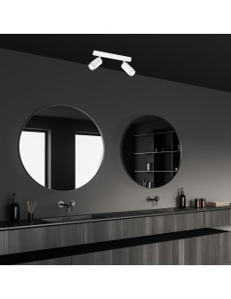 Milagro Lampa sufitowa HUDSON WHITE 2xGU10 MLP8802 - produkt 2