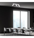 Spotlight ceiling lamps - Milagro HUDSON WHITE 3xGU10 ceiling lamp MLP8803. - product 3