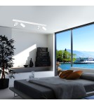 Spotlight ceiling lamps - Milagro HUDSON WHITE 4xGU10 ceiling lamp MLP8804. - product 3