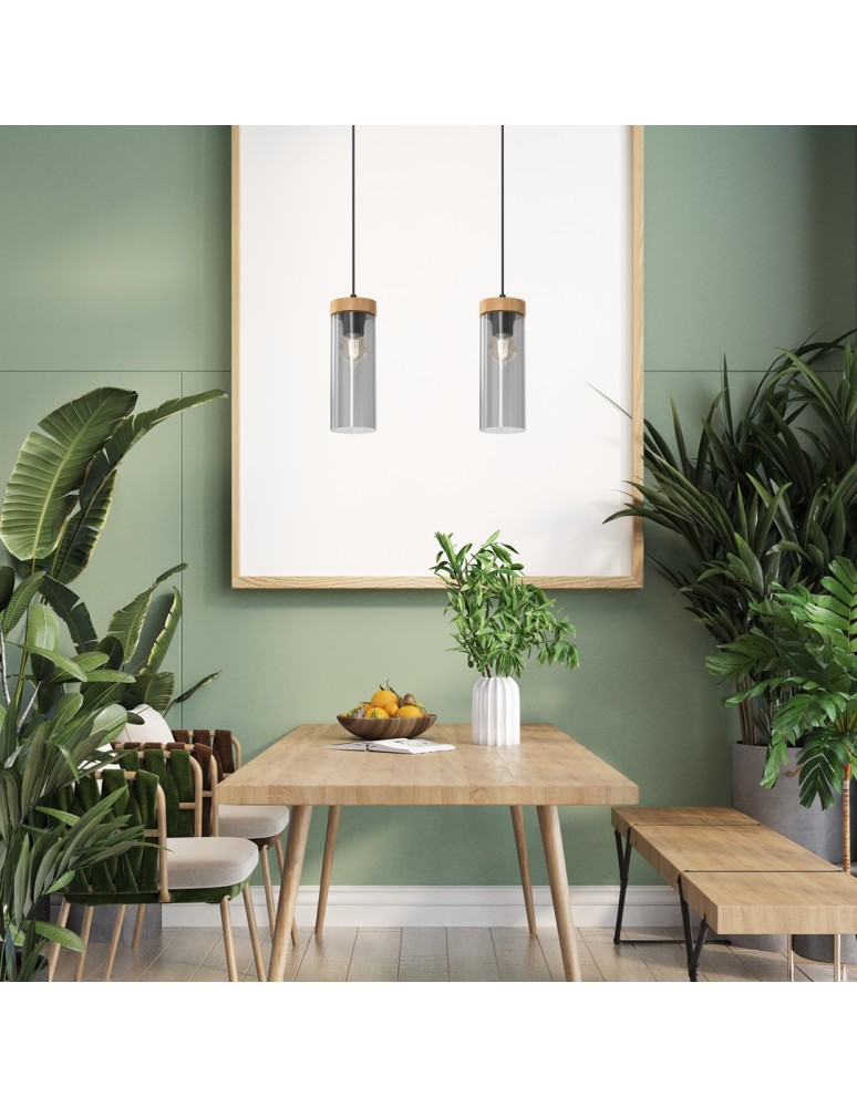 Pendant lamps - Milagro Pendant lamp ELICA 1xE27 MLP8664 - product kolory-swiatla.pl 3