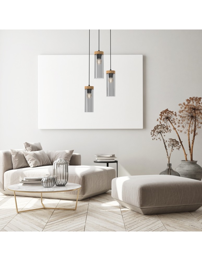 Pendant lamps - Milagro ELICA 3xE27 pendant lamp MLP8666 - product kolory-swiatla.pl 3