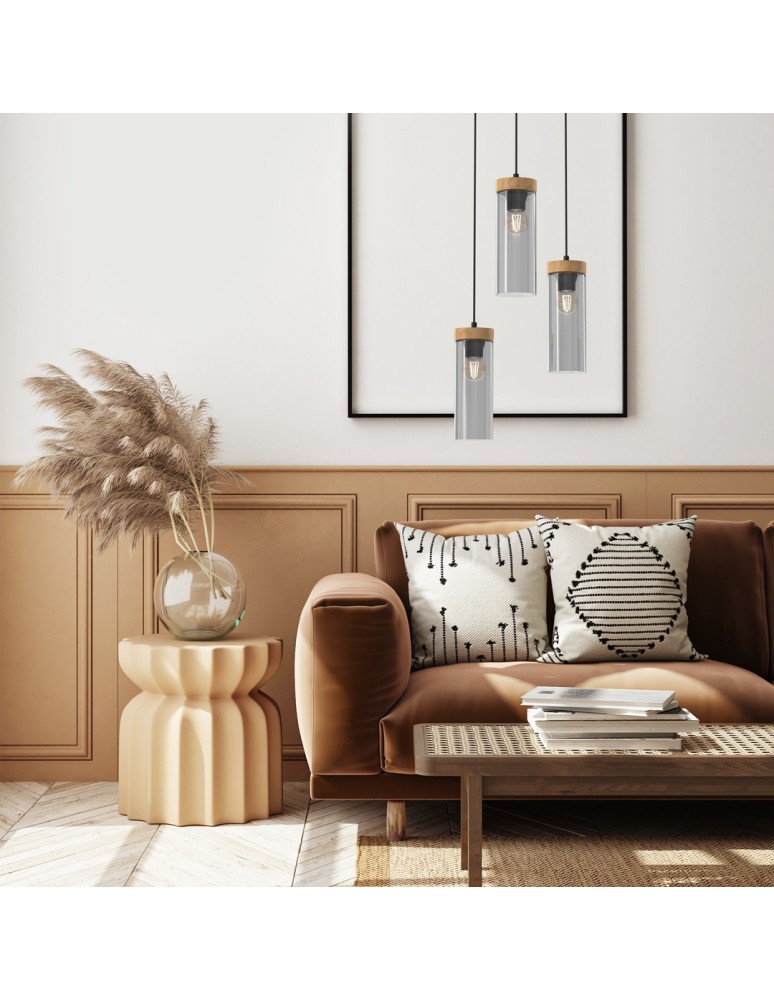 Pendant lamps - Milagro ELICA 3xE27 pendant lamp MLP8666 - product kolory-swiatla.pl 4